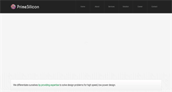 Desktop Screenshot of primesilicon.com