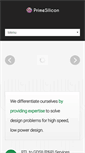 Mobile Screenshot of primesilicon.com